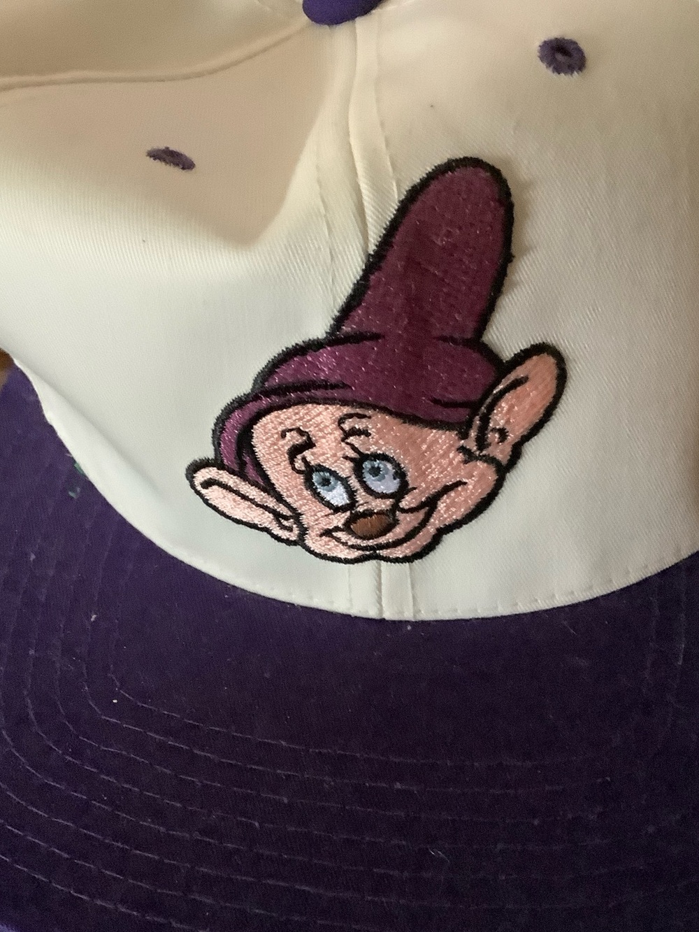 Dopey, Disney, Snow White cap.   Vintage New!
